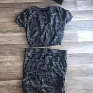 Two piece skirt set